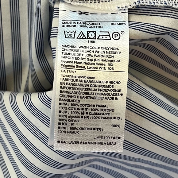 Banana Republic Popover Blouse Shirt - Picture 8 of 10